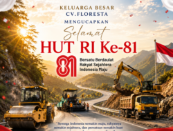 Keluarga Besar CV.Floresta -Selamat HUT RI Ke-81