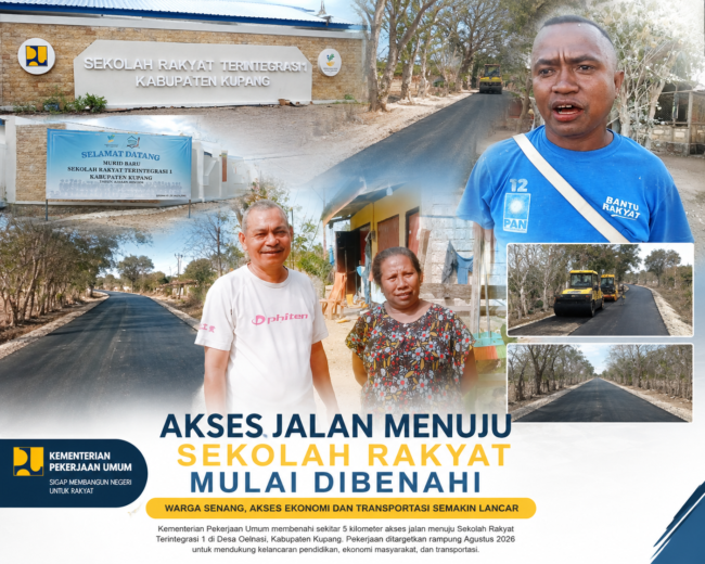 Akses Jalan Menuju Sekolah Rakyat Mulai Dibenahi, Warga Senang: Ekonomi dan Transportasi Kini Semakin Lancar 1 file 0000000088f881f9b89731d6a9a11c85