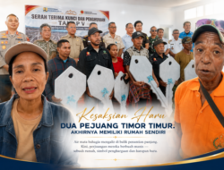 Kesaksian Haru Dua Pejuang Eks Timor Timur: Akhirnya Memiliki Rumah Sendiri