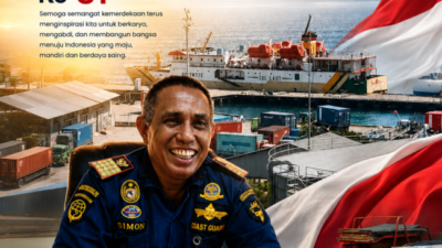 Kepala KSOP Kelas III Kupang, Simon B Baon, S.Sos.,MH