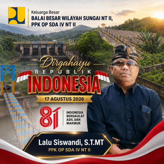lalu Siswandi,PPK OP SDA V BBWS NT II