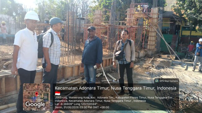 Pembangunan Fasilitas Pendidikan Madrasah di NTT Capai 25 Persen, Kemenag Optimistis Rampung Desember 1 Pembangunan sejumlah fasilitas pendidikan madrasah di Nusa Tenggara Timur (NTT) yang dikerjakan Kementerian Agama (Kemenag) Wilayah NTT