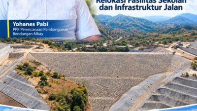Progres Pembangunan Bendungan Mbay Lambo capai 94 Persen