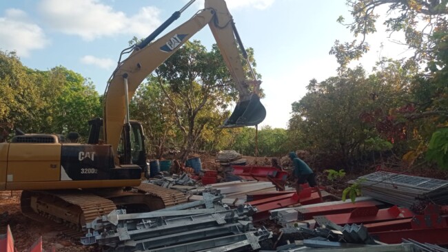 BPJN NTT bangun Jembatan Gantung USU di Kabupaten Rote Ndao 