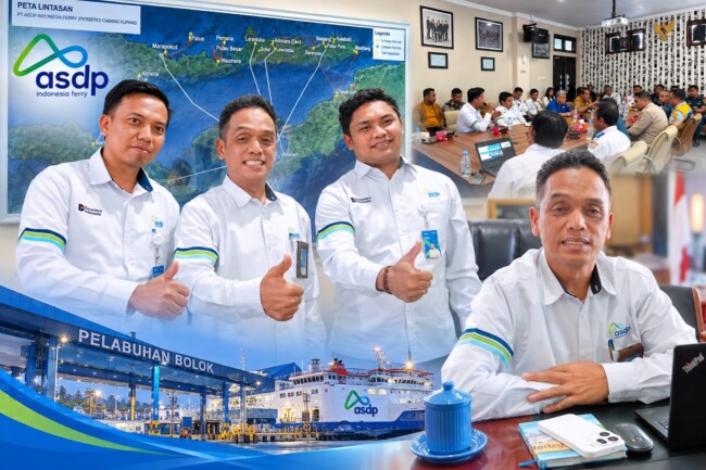 ASDP Kupang Perketat Data Manifest dan Muatan, Penertiban Truk ODOL Mulai 1 Oktober 2 General Manager PT ASDP Indonesia Ferry Cabang Kupang, Ardian, mengatakan akurasi data manifest menjadi salah satu hal penting yang terus diperkuat dalam operasional pelabuhan.