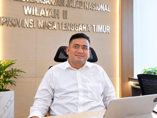 Satker PJN Wilayah II NTT Siap Tangani 6 Paket IJD 2026, Total Penanganan Lebih dari 13 Km 2 Kasatker PJN Wilayah II NTT, Fahrudin,S T jelaskan Satker PJN Wilayah II siap tangani enam paket IJD tahun 2026