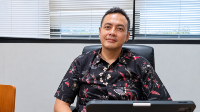 Kepala Bidang Keterpaduan Infrastruktur Sumber Daya Air BBWS NT II, Fabian Priandani, yang juga ditunjuk sebagai Pelaksana Harian (Plh) Kepala BBWS NT II,