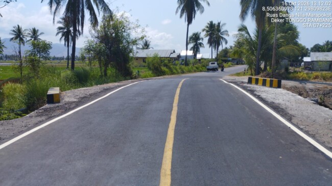 Preservasi Jalan Nasional Ruas Aegela-Batas Kota Ende Hingga Maropokot Capai 95 Persen, Penanganan 31 Titik Longsoran Tuntas 100 Persen 2 Pekerjaan preservasi jalan nasional pada ruas Aegela–Batas Kota Ende hingga Danga–Aegela–Marapokot.