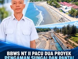 Progres Capai 82 Persen, BBWS NT II Optimistis Dua Proyek Pengaman Sungai Haekesak dan Pantai Nangaroro di NTT Tuntas Akhir 2026