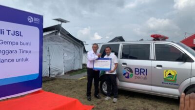 Perkuat Fasilitas Kesehatan di Ruteng, BRI Salurkan Ambulans melalui Program TJSL 8 BRI lakukan penyerahan bantuan satu unit ambulans kepada Rumah Sakit Umum Daerah (RSUD) Ruteng, Kabupaten Manggarai, Nusa Tenggara Timur (NTT),Rabu, 28 Oktober 2026.